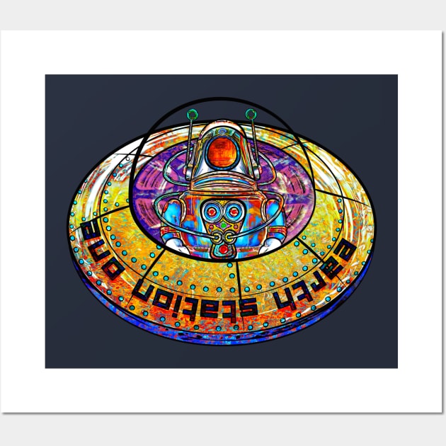 ESO Flying Saucer Wall Art by The ESO Network